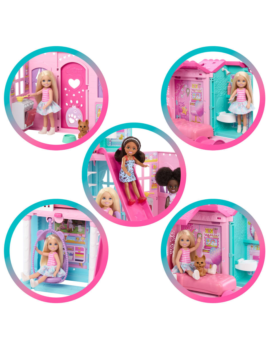 Set muñeca Barbie Casa Transformable de Chelsea 3