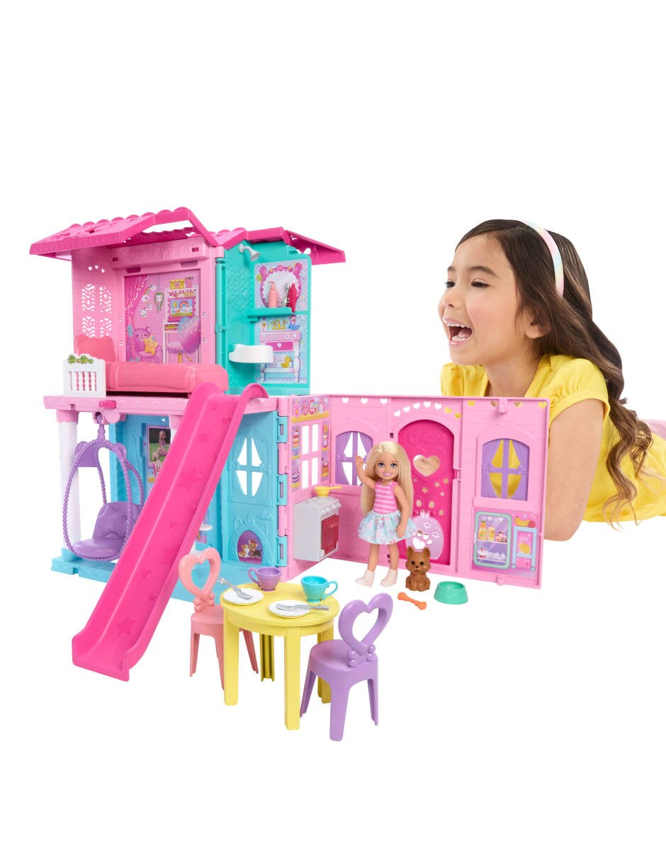 Set muñeca Barbie Casa Transformable de Chelsea 7