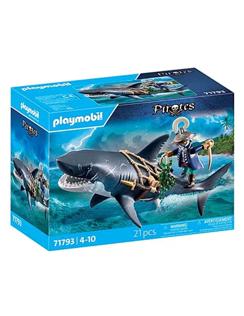 Pirates Tiburón Gigante con Pirata 71793 2