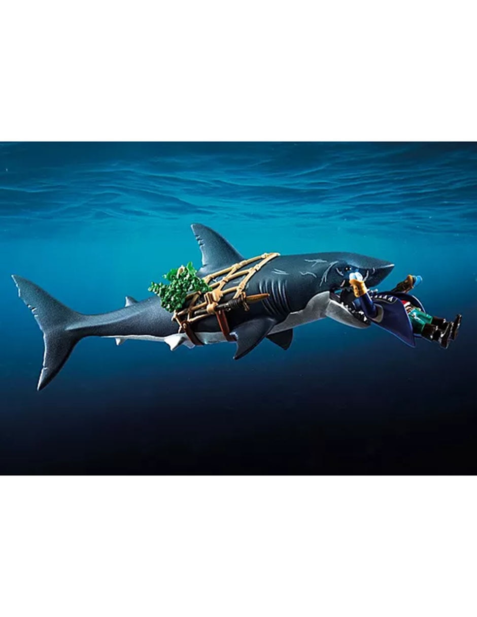 Pirates Tiburón Gigante con Pirata 71793 4