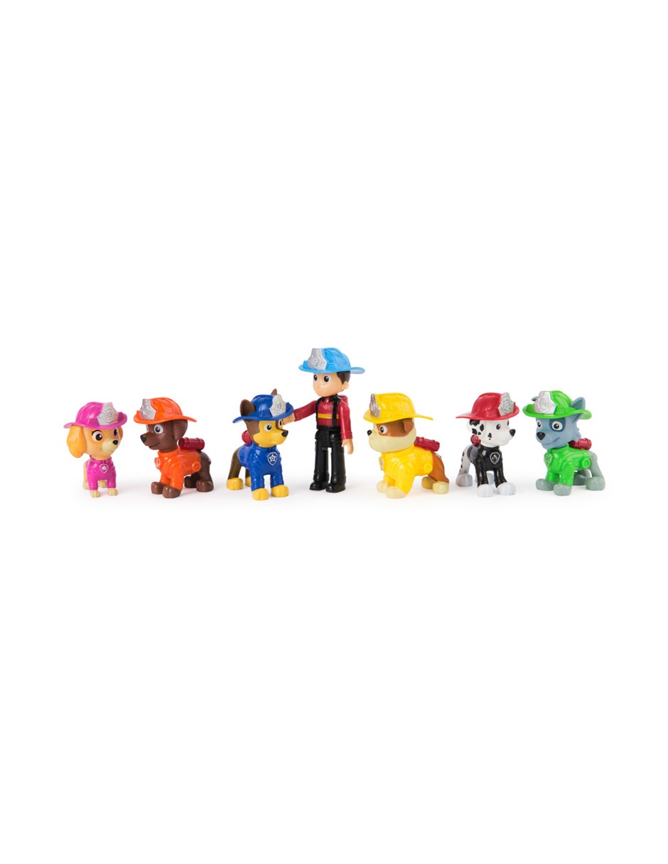 Set figuras articulada Paw Patrol Fire Rescue 2