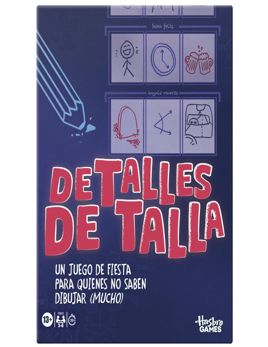 Detalles de Talla Hasbro Games 2