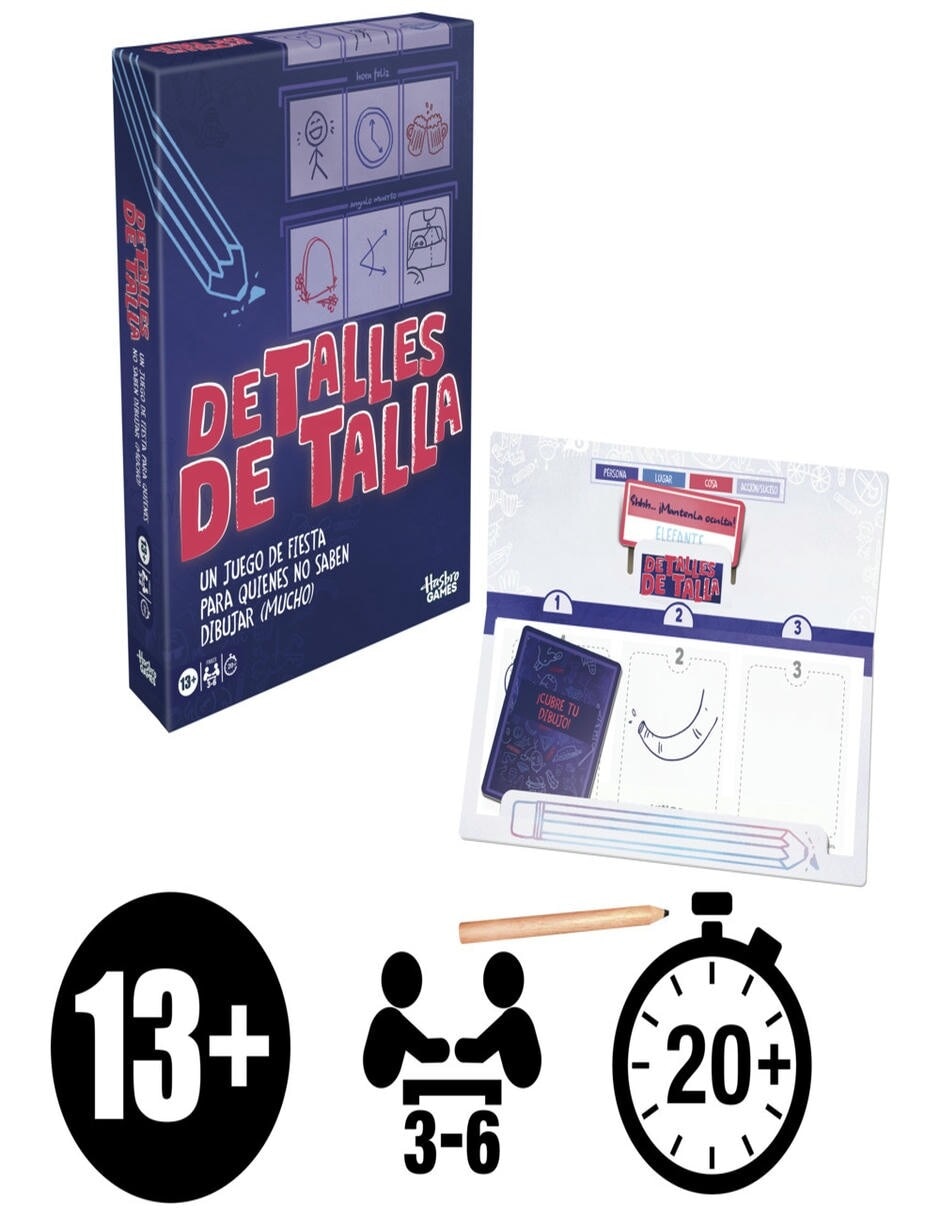 Detalles de Talla Hasbro Games 5