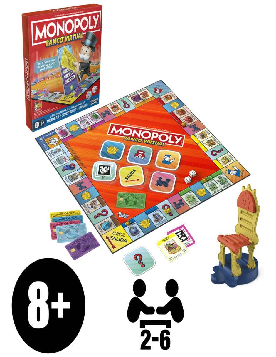 Monopoly Banco Virtual Hasbro Games 4