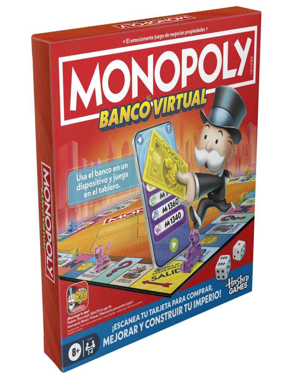 Monopoly Banco Virtual Hasbro Games 5