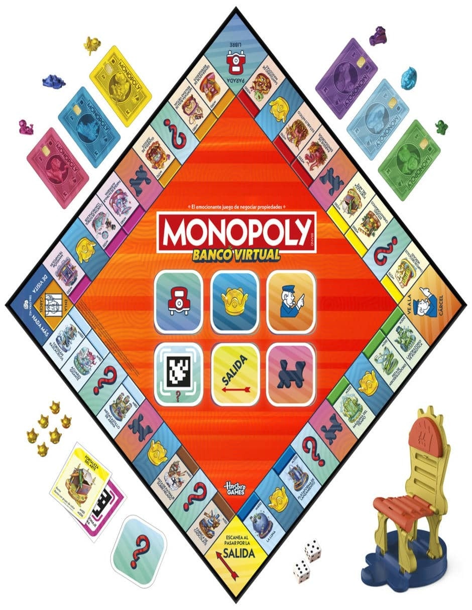 Monopoly Banco Virtual Hasbro Games 6