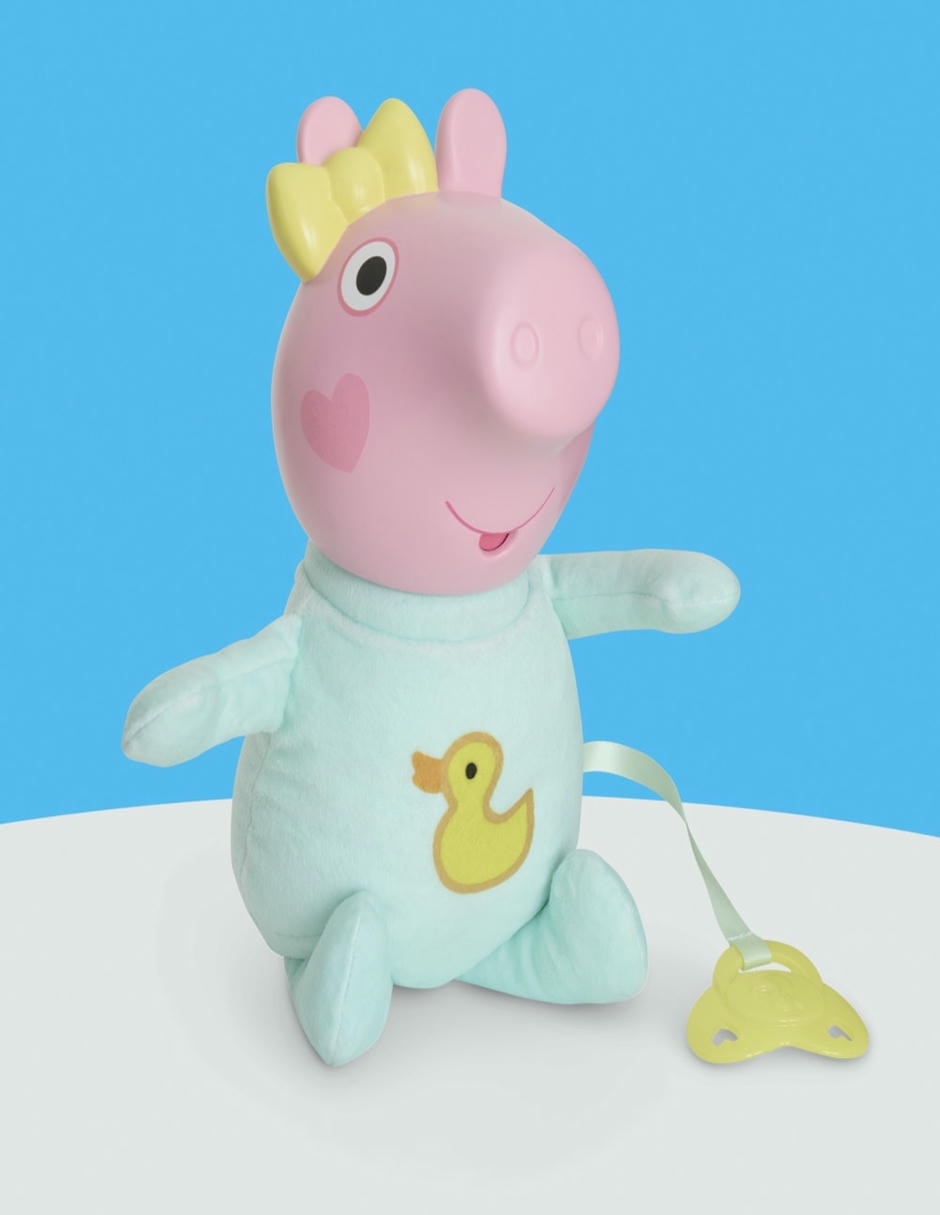Muñeca fashion Peppa Pig Evie gruñidos y abrazos 7