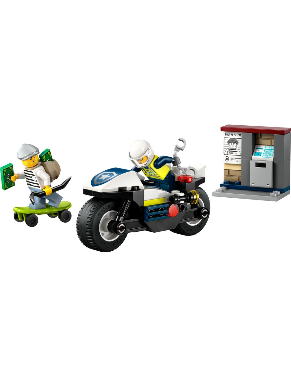 Persecución en Moto de Policía 60455 city 4
