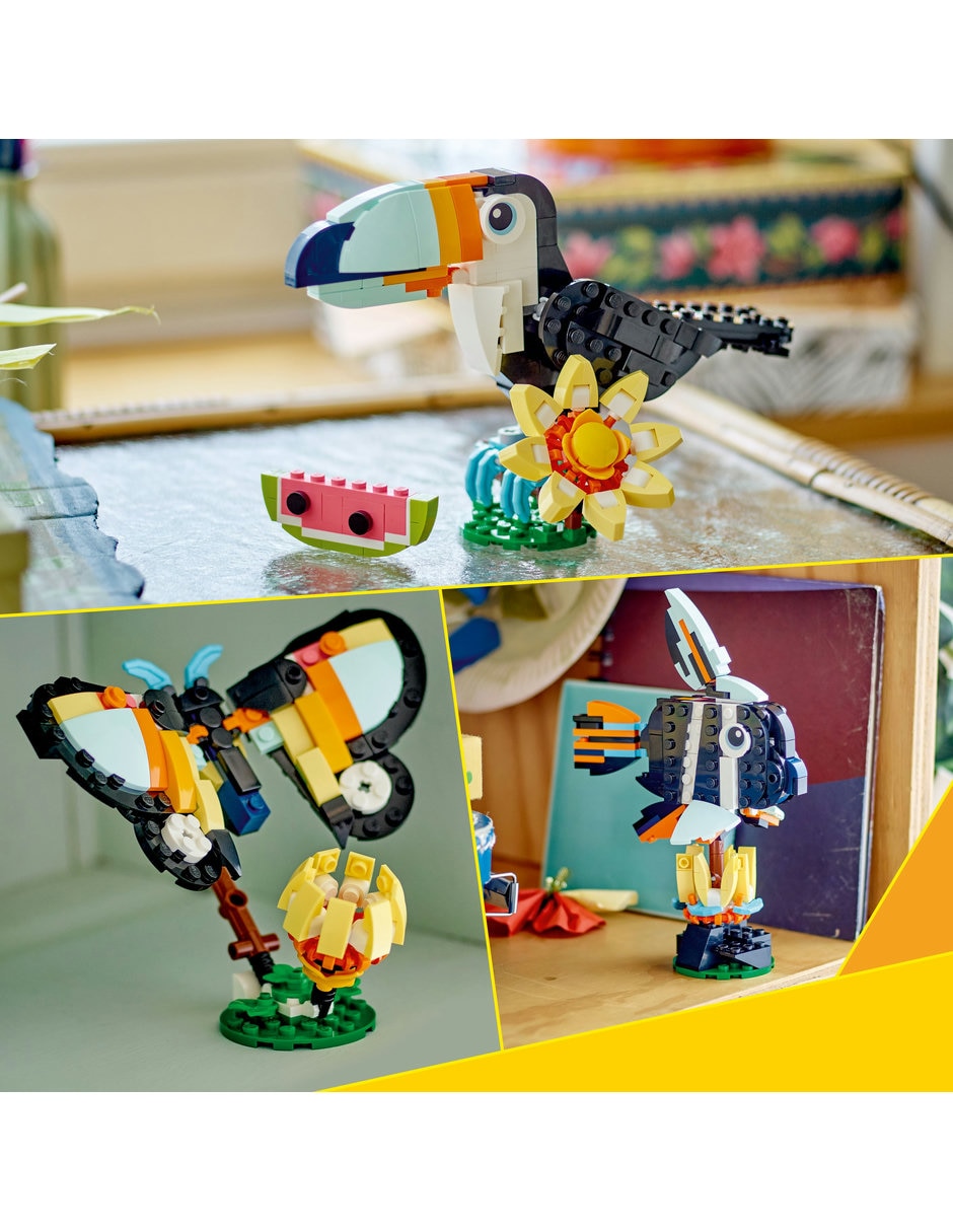 Fauna Salvaje: Tucan Tropical 31173 Creator 3