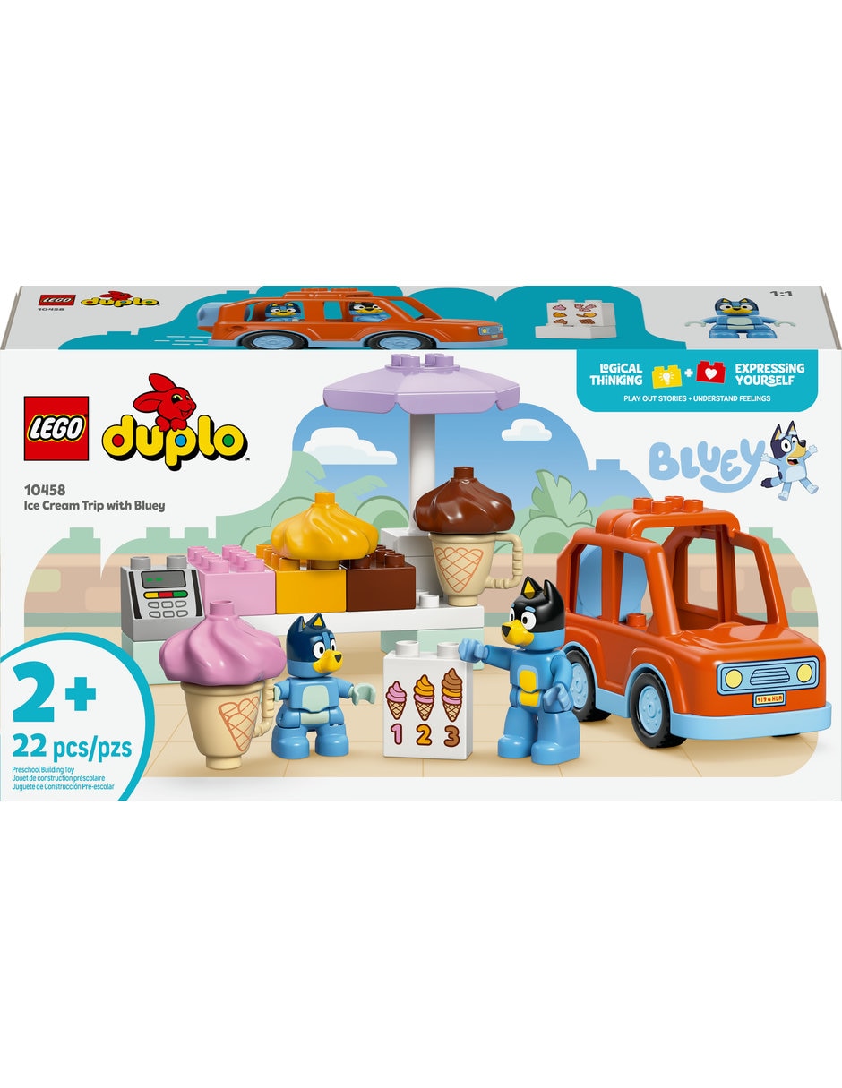 Excursión a la Heladería con Bluey 10458 Duplo 5