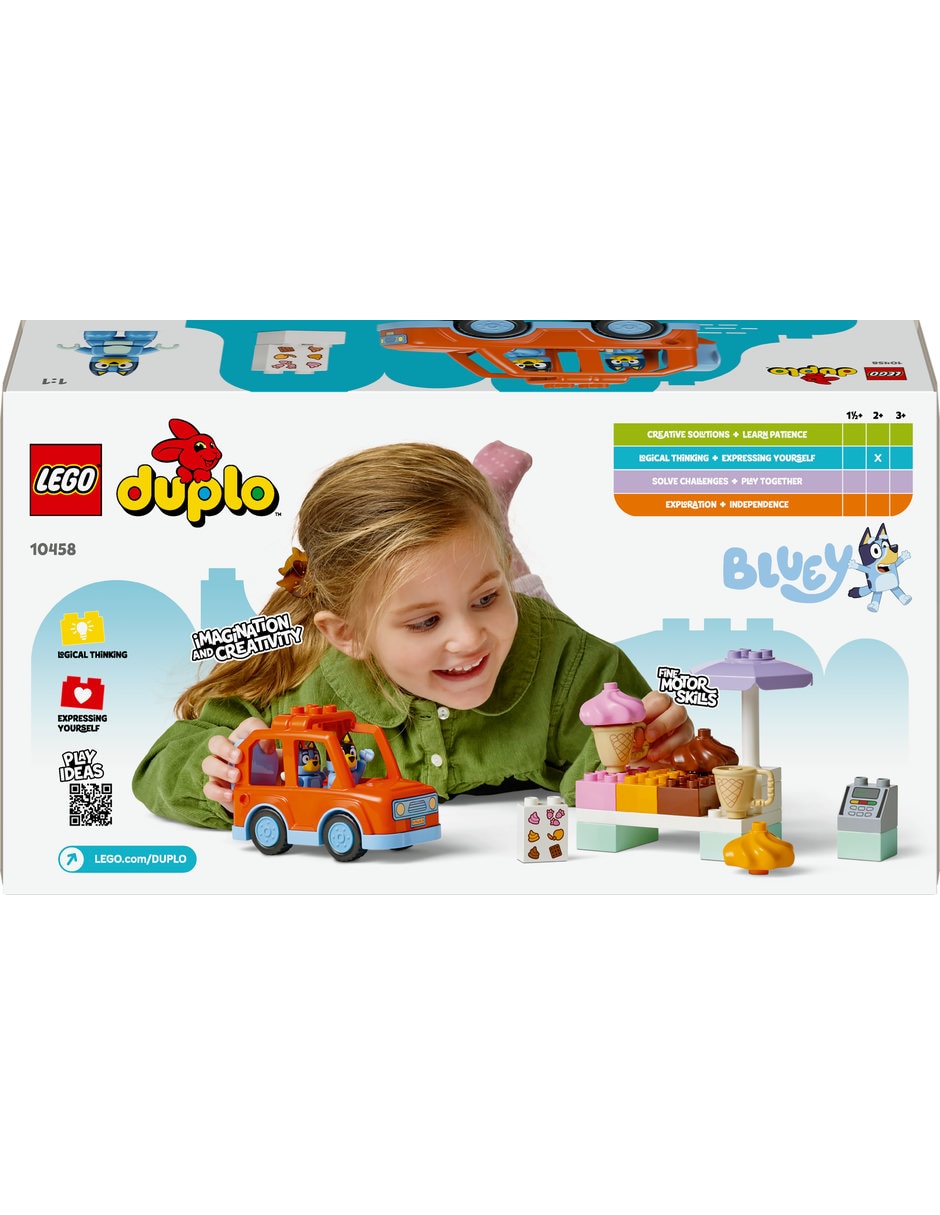 Excursión a la Heladería con Bluey 10458 Duplo 2