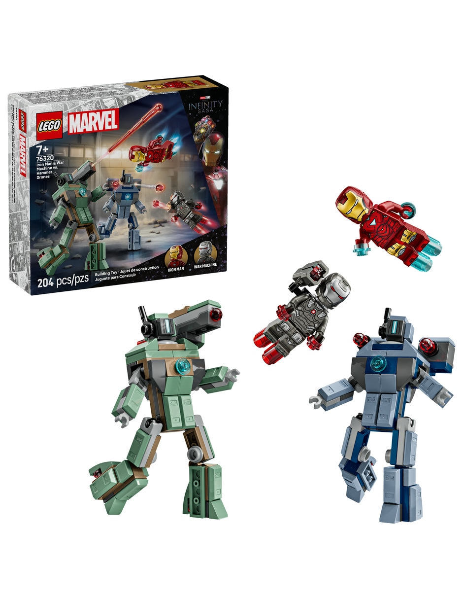 Lego Minifigure Lego Marvel Maquina De Guerra War Machine Buster, image size:940x1215