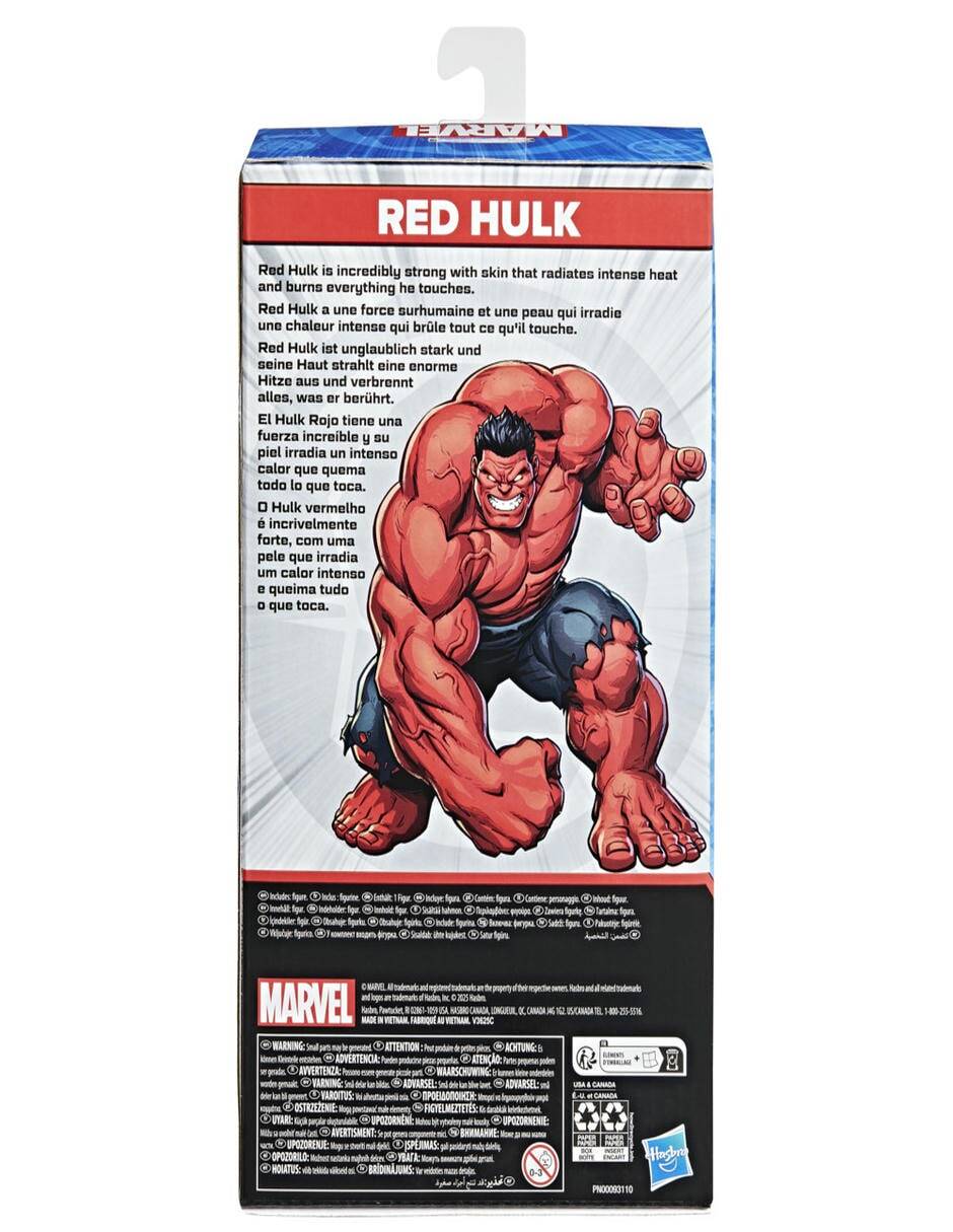 Figura de acción articulada Red Hulk deluxe 4