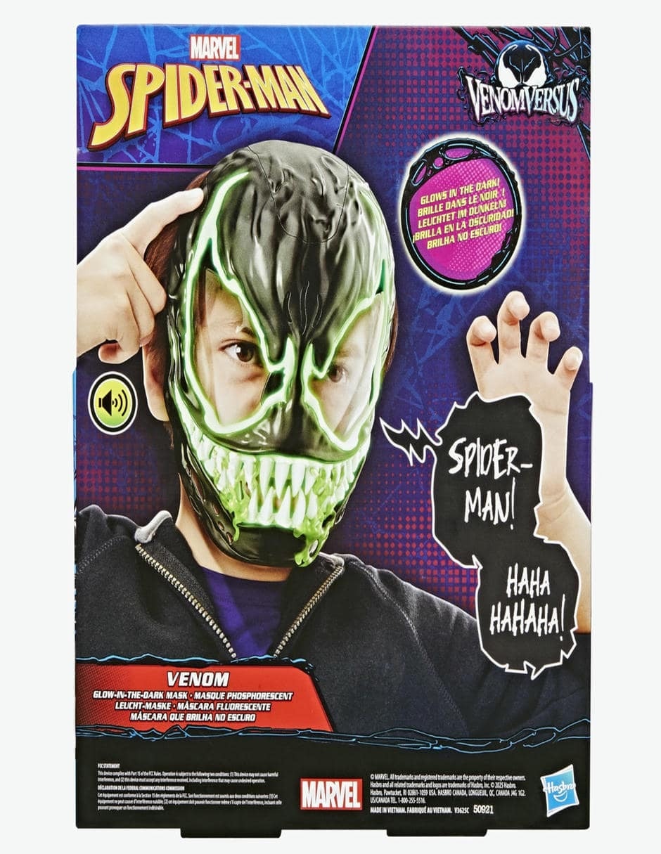 Máscara Venom con luz y sonido 4