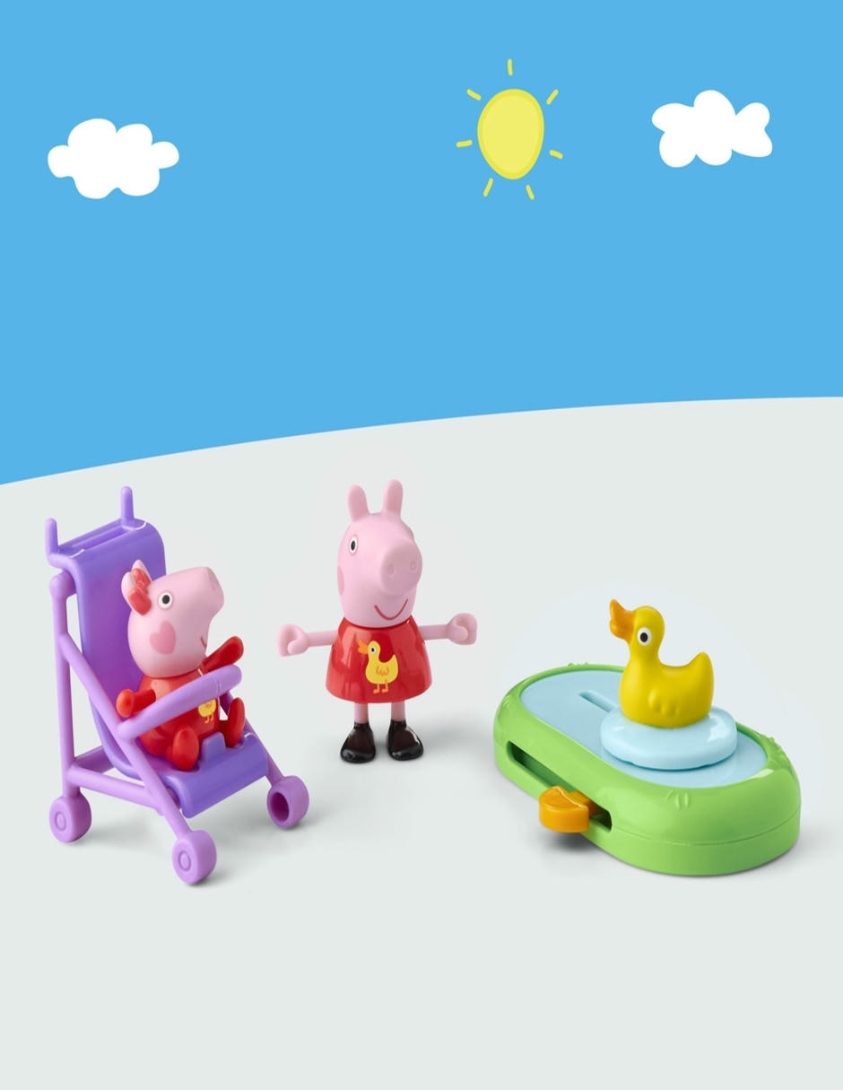 Figura de acción Peppa y Evie 8