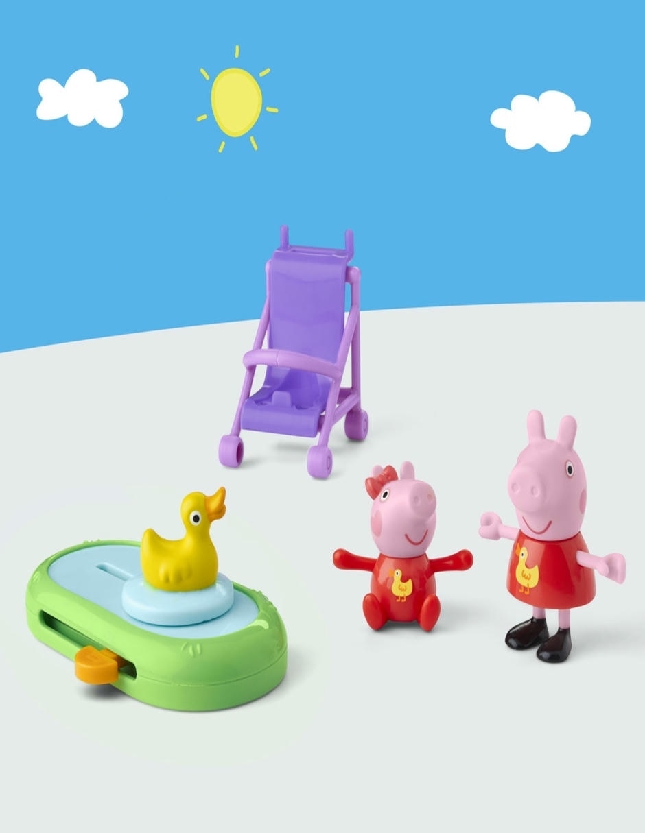 Figura de acción Peppa y Evie 9