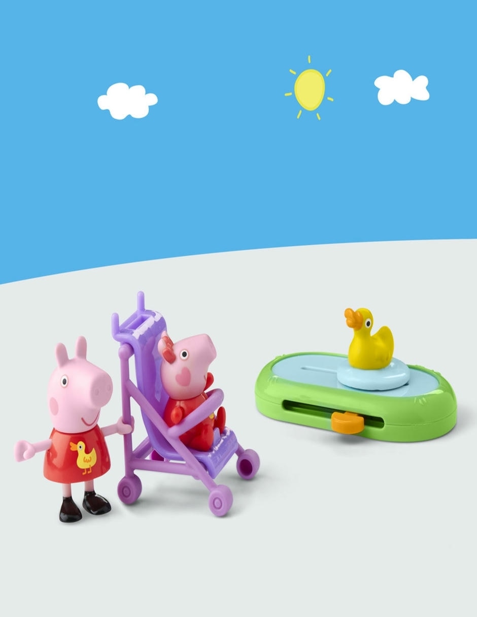 Figura de acción Peppa y Evie 10