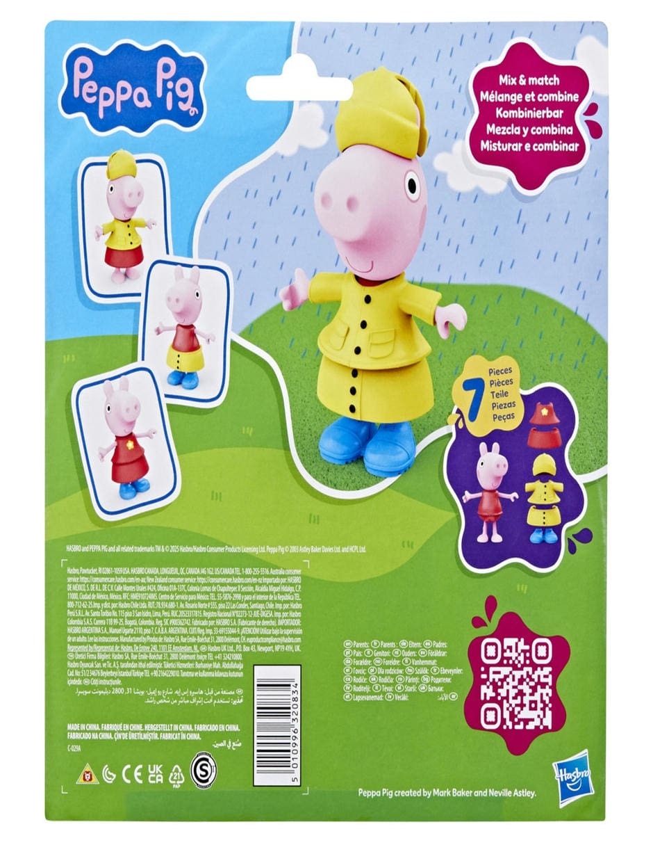 Muñeca Peppa Pig Día Lluvioso 4