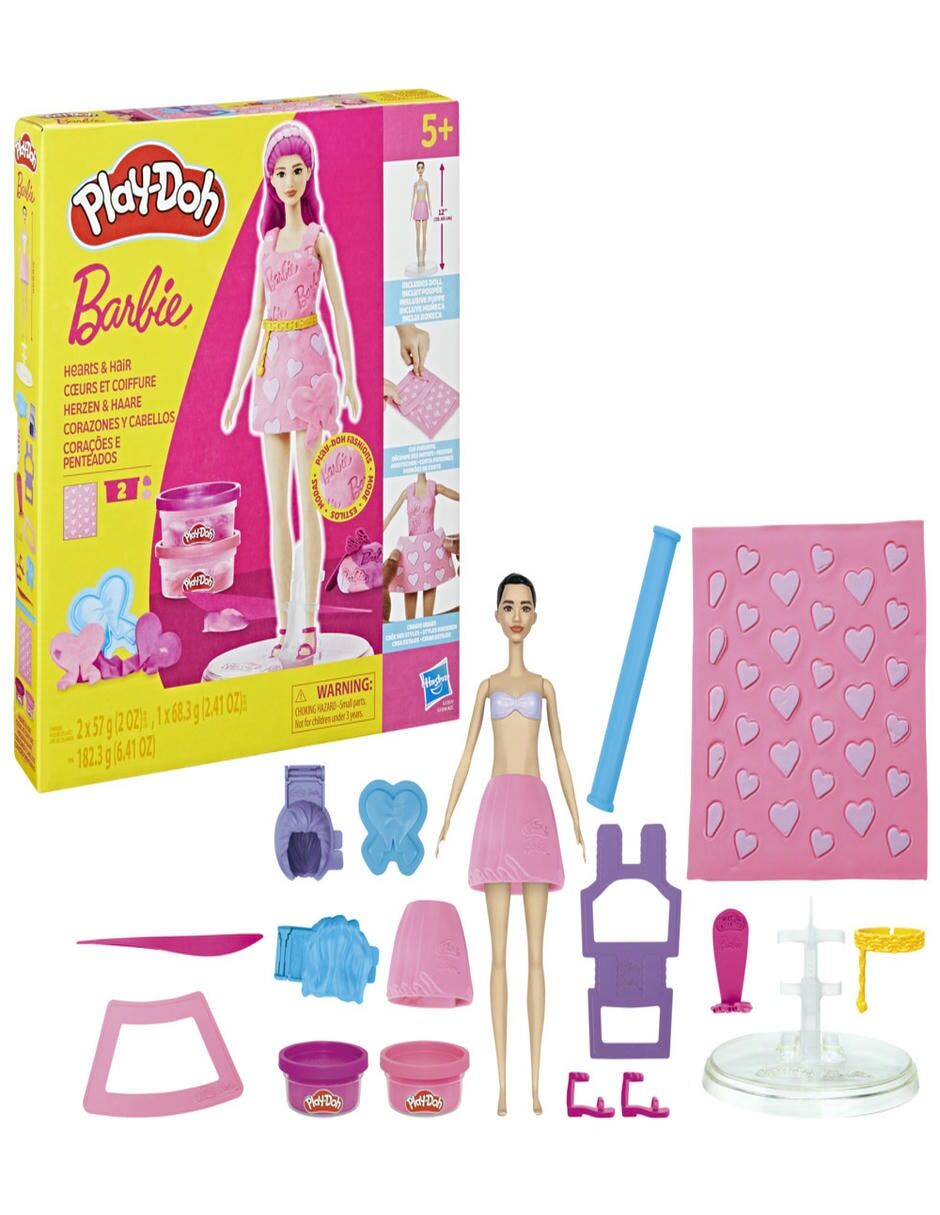 Corazones y cabellos Barbie 3