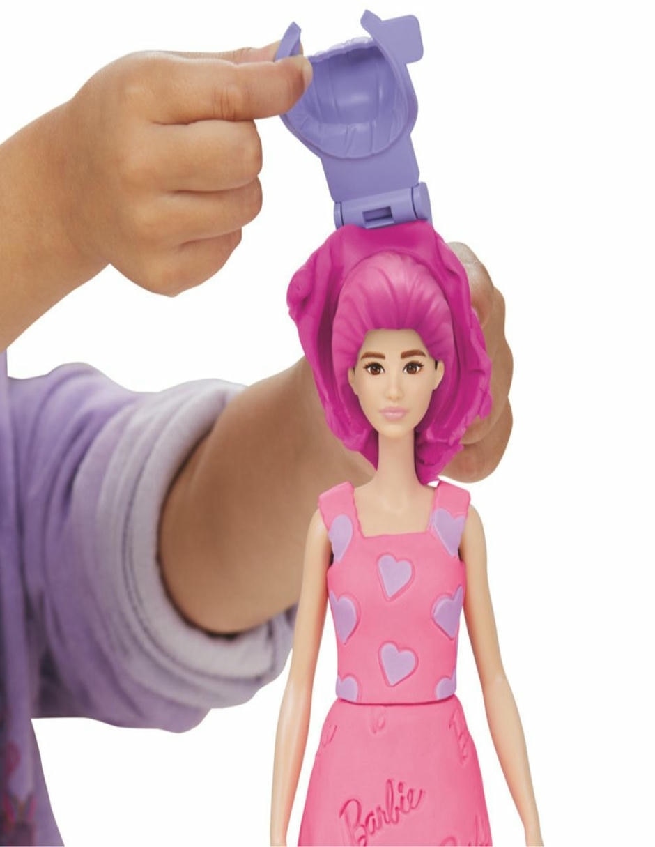 Corazones y cabellos Barbie 6