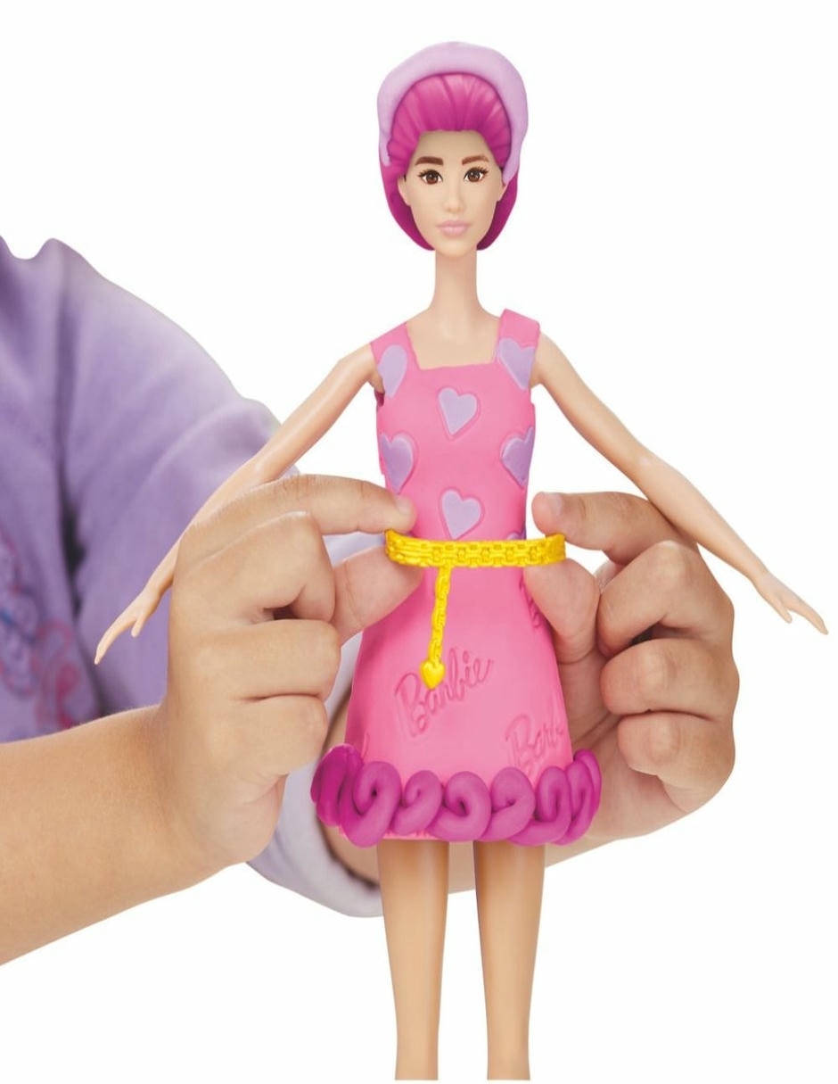 Corazones y cabellos Barbie 8