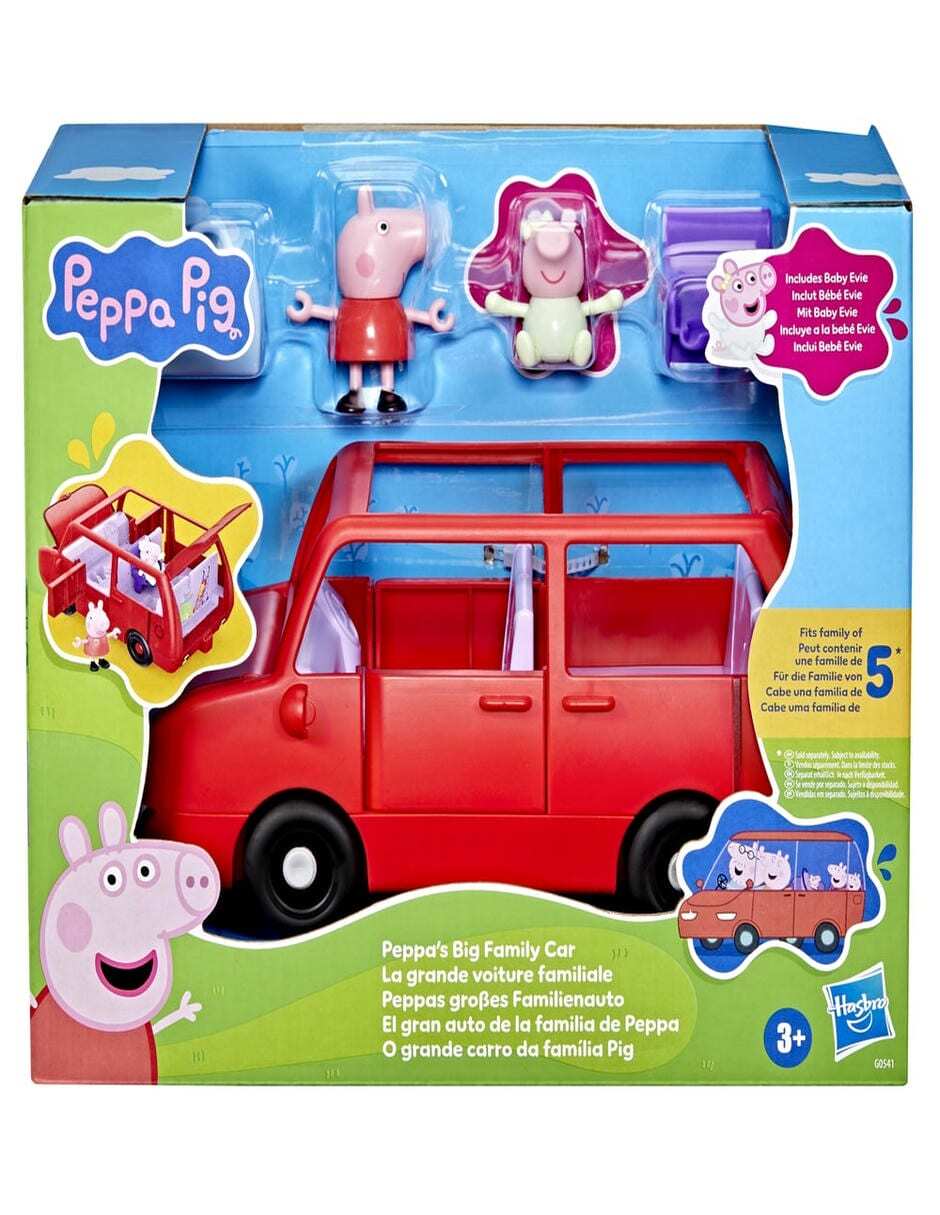 Set muñeca El Gran Auto de la Familia de Peppa 2