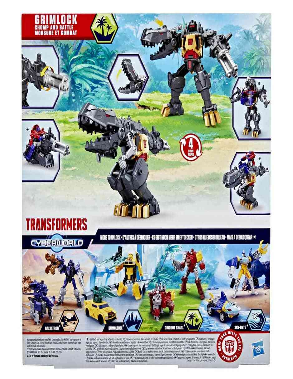Figura articulada Cyberworld Grimlock 5