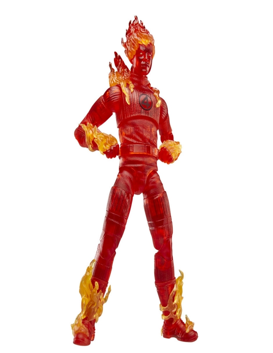 Figura articulada Los 4 Fantásticos: Primeros Pasos Human Torch collectors 5