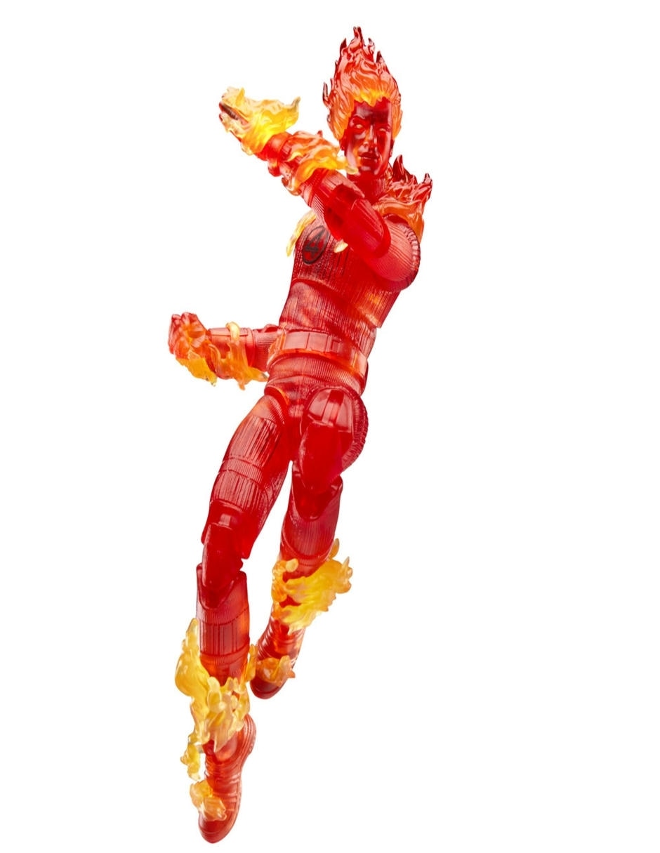 Figura articulada Los 4 Fantásticos: Primeros Pasos Human Torch collectors 7