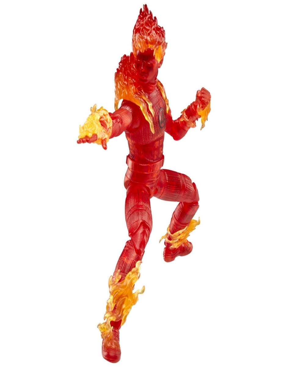 Figura articulada Los 4 Fantásticos: Primeros Pasos Human Torch collectors 8