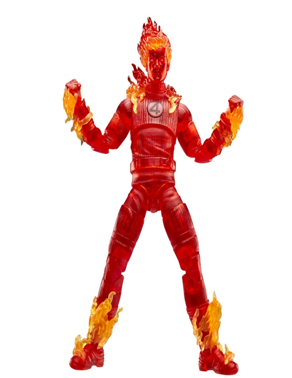 Figura articulada Los 4 Fantásticos: Primeros Pasos Human Torch collectors 9