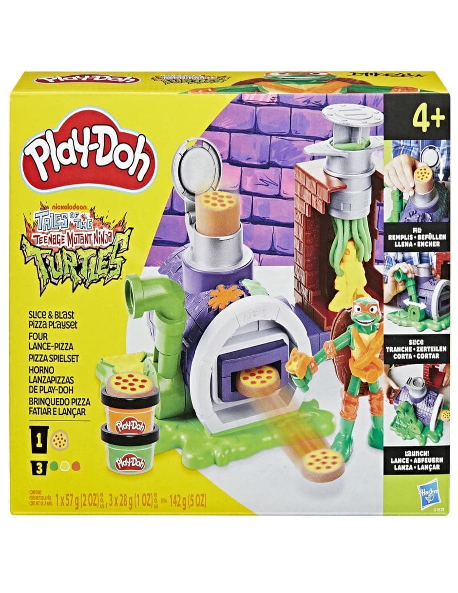 Horno Lanzapizzas de Play-Doh Teenage Mutant Ninja Turtles 2