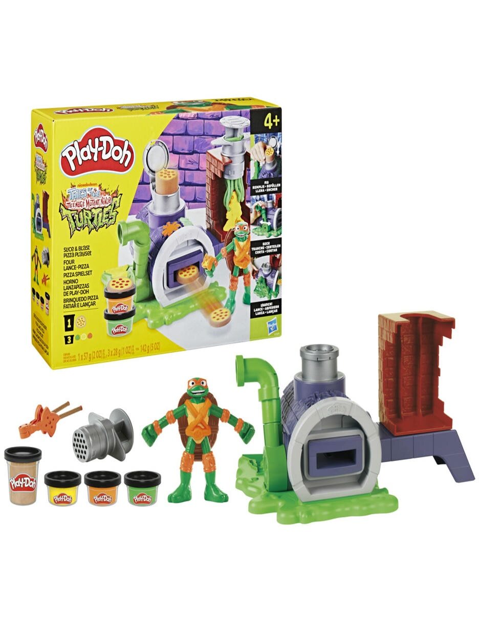 Horno Lanzapizzas de Play-Doh Teenage Mutant Ninja Turtles 3