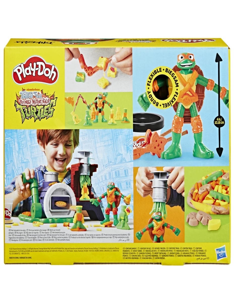 Horno Lanzapizzas de Play-Doh Teenage Mutant Ninja Turtles 4