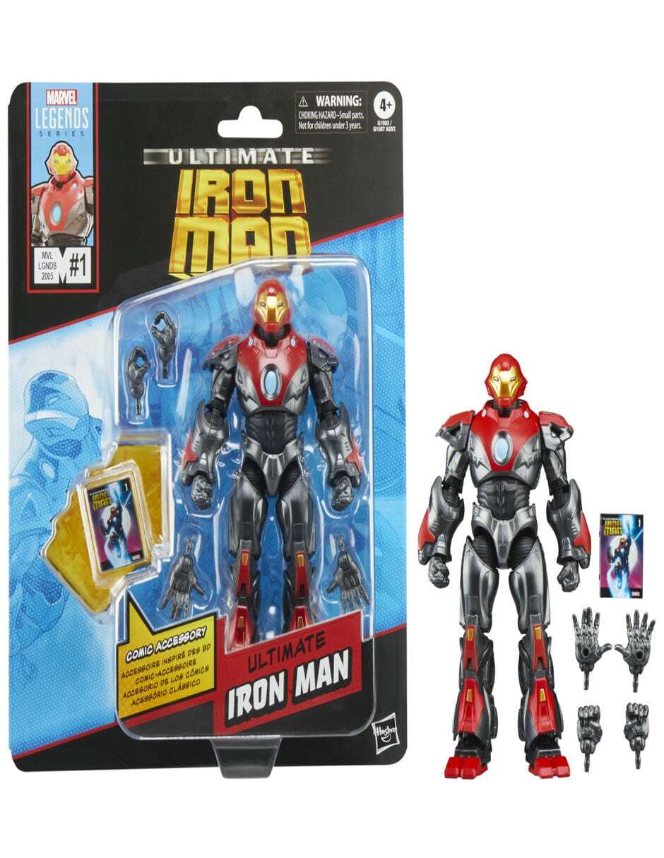 Figura articulada Legends Series Iron Man collectors 3