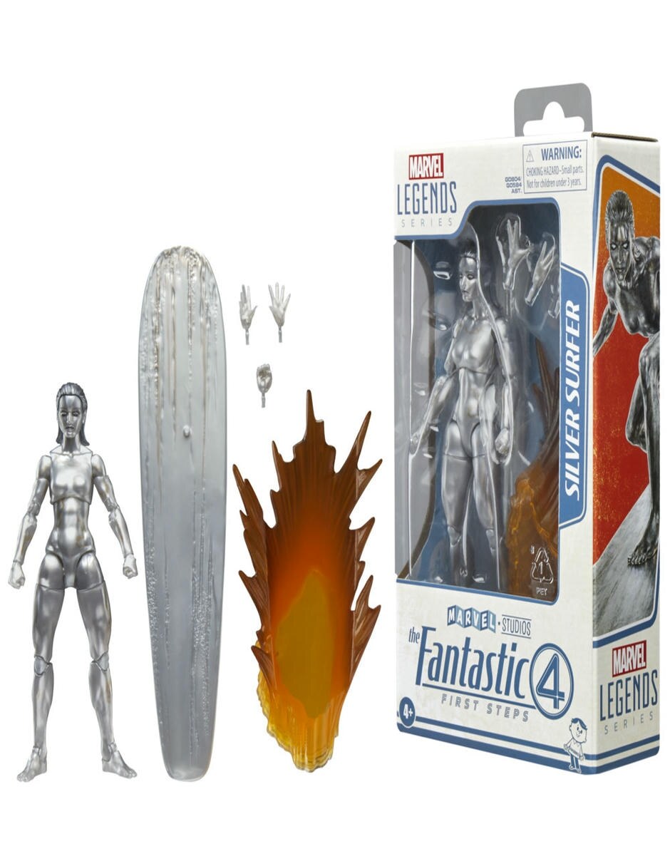 Figura articulada Los 4 Fantásticos: Primeros Pasos Silver Surfer collectors 3