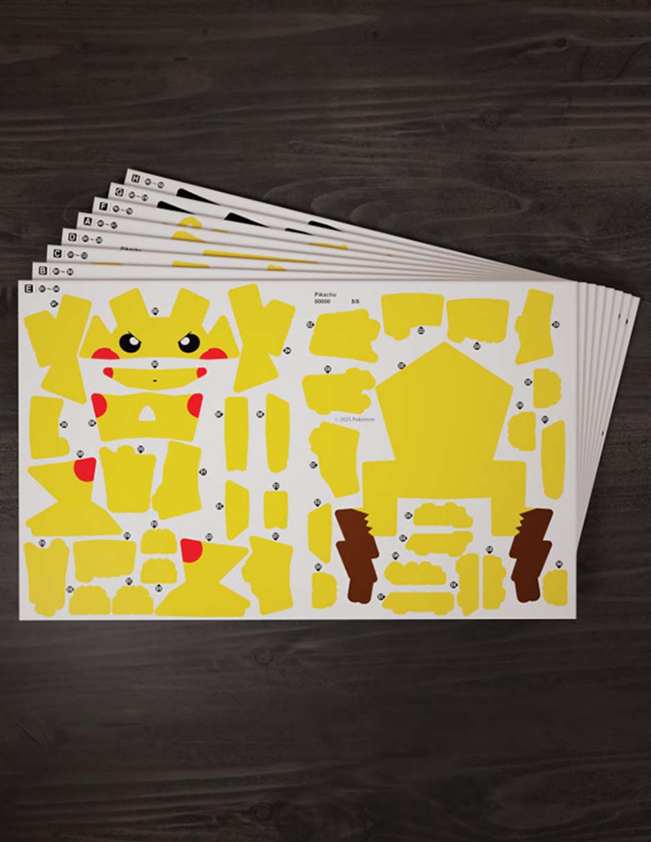 Rompecabezas Rompecabezas 4D Pikachu 201 piezas 3