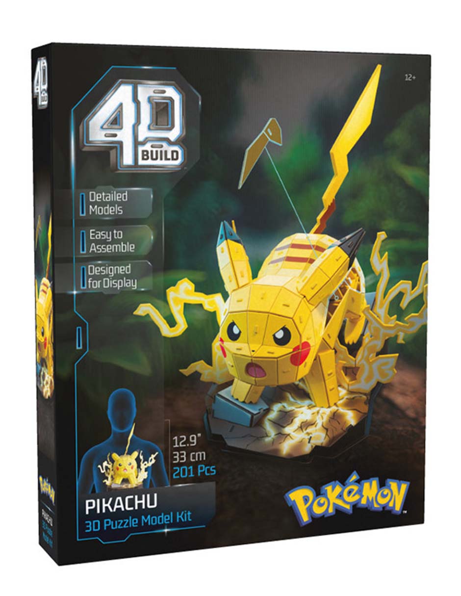 Rompecabezas Rompecabezas 4D Pikachu 201 piezas 4