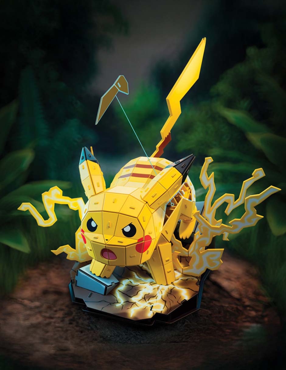 Rompecabezas Rompecabezas 4D Pikachu 201 piezas 5