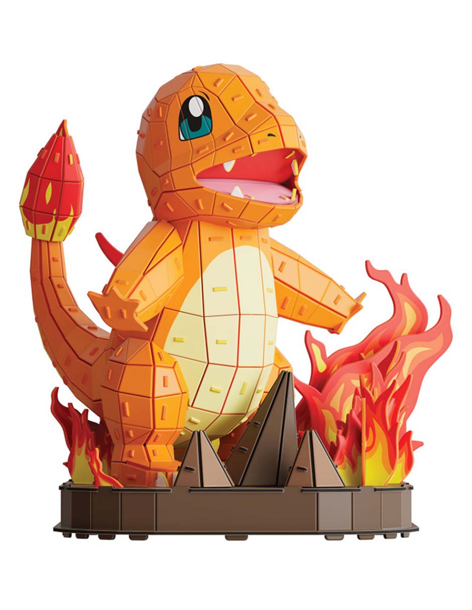 Rompecabezas Pokémon 4D Charmander 241 piezas Rompecabezas Pokémon 4D Charmander 241 piezas