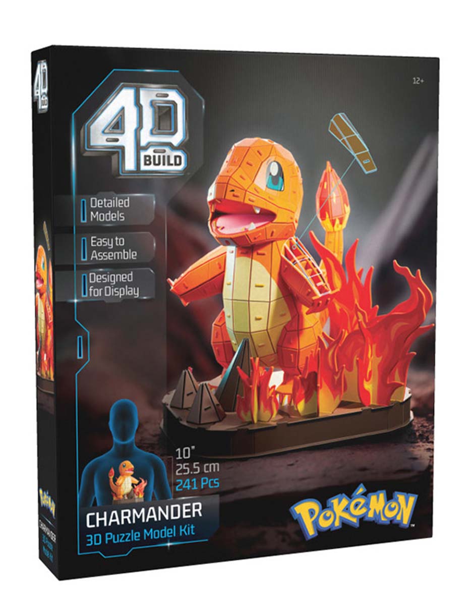 Rompecabezas Pokémon 4D Charmander 241 piezas 2