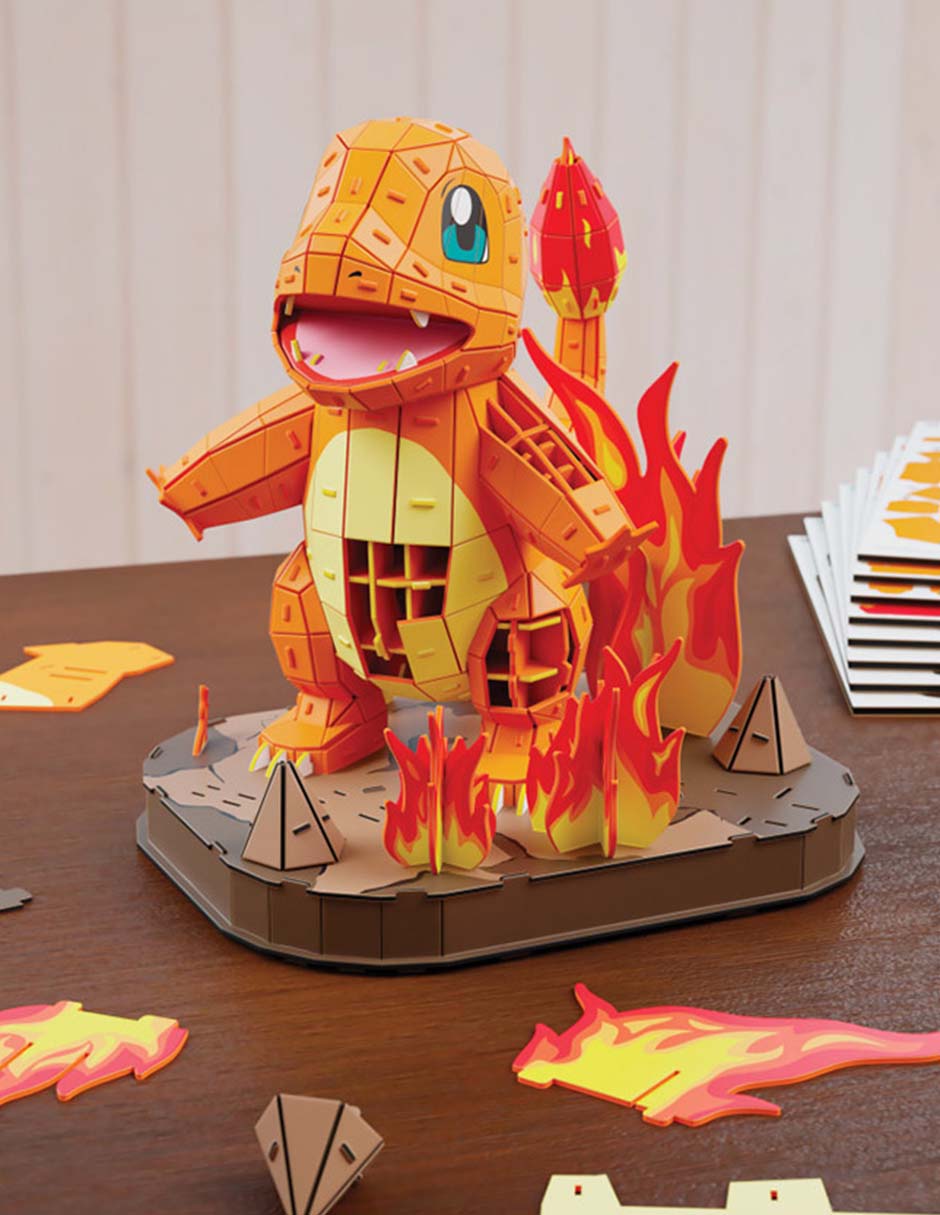Rompecabezas Pokémon 4D Charmander 241 piezas 4