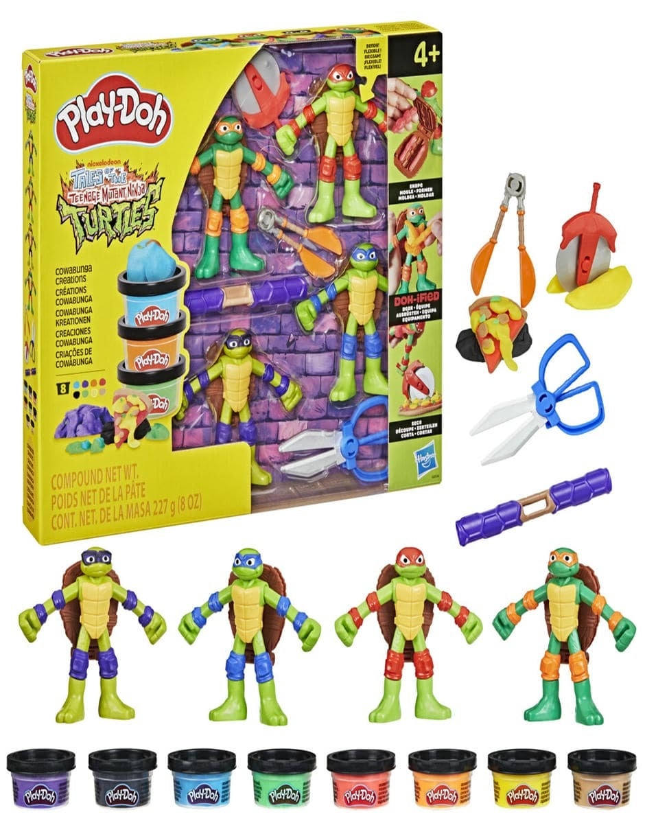 Masa modeladora Creaciones Cowabunga Teenage Mutant Ninja Turtles 3
