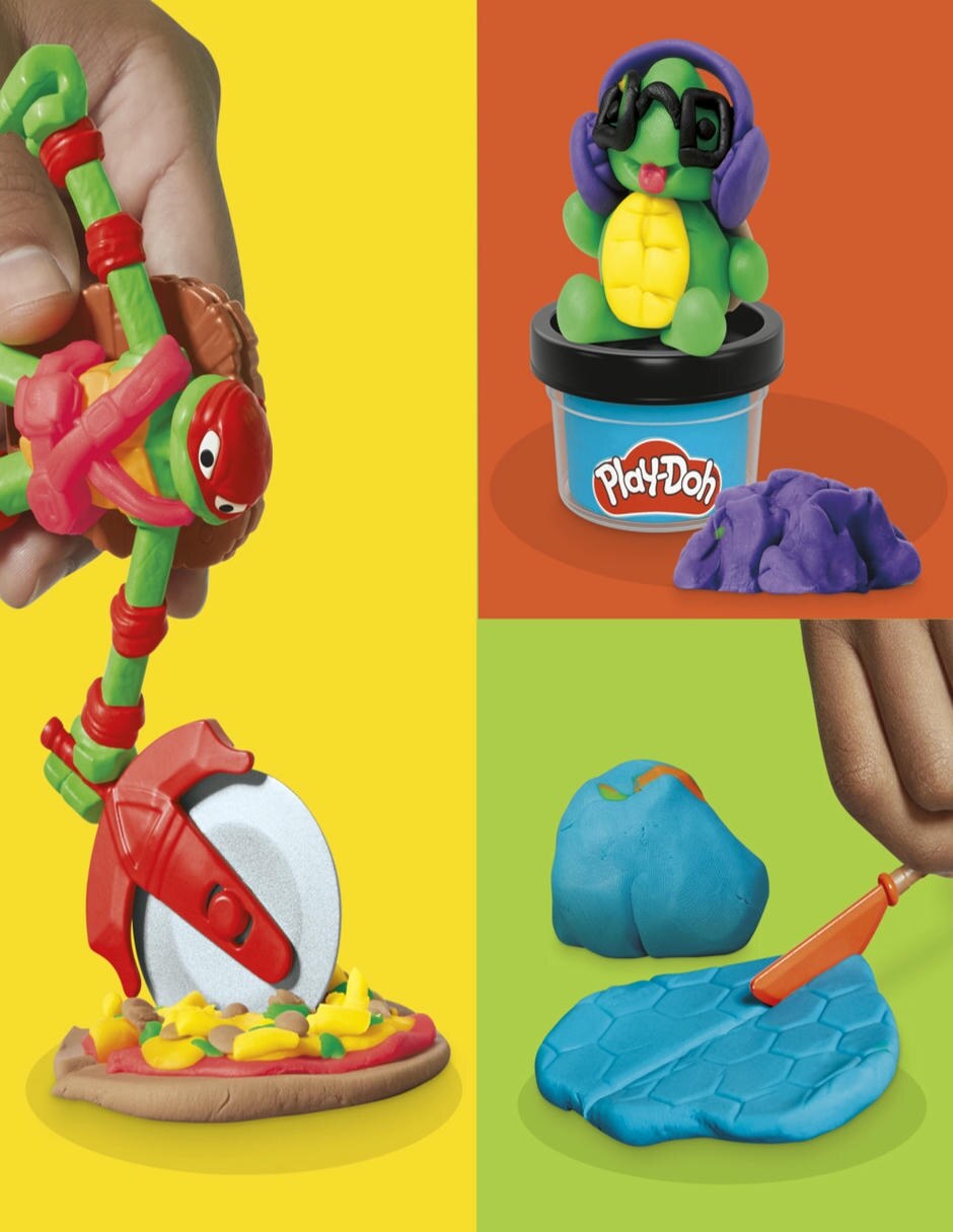 Masa modeladora Creaciones Cowabunga Teenage Mutant Ninja Turtles 8