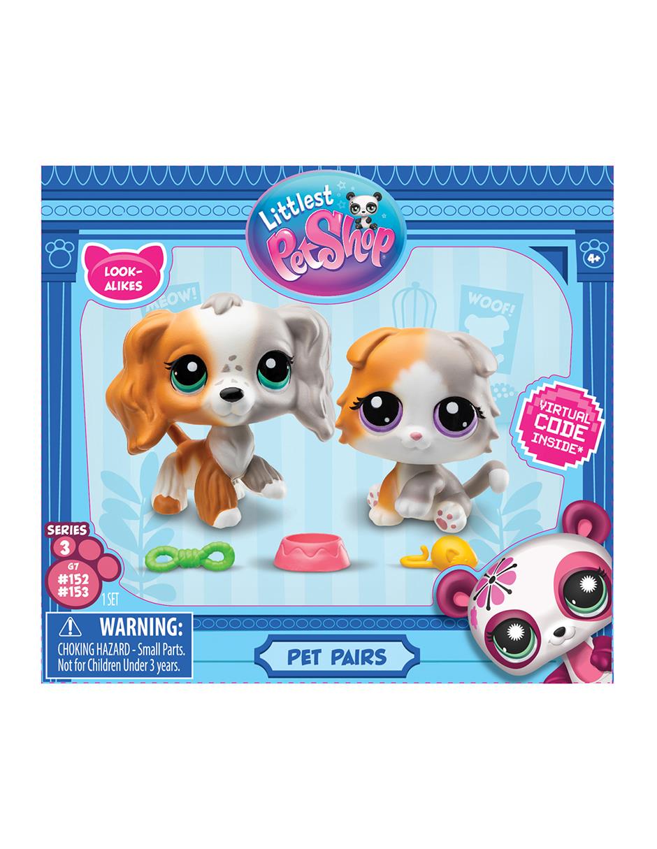 Set muñeca little pet shop mascotas 3