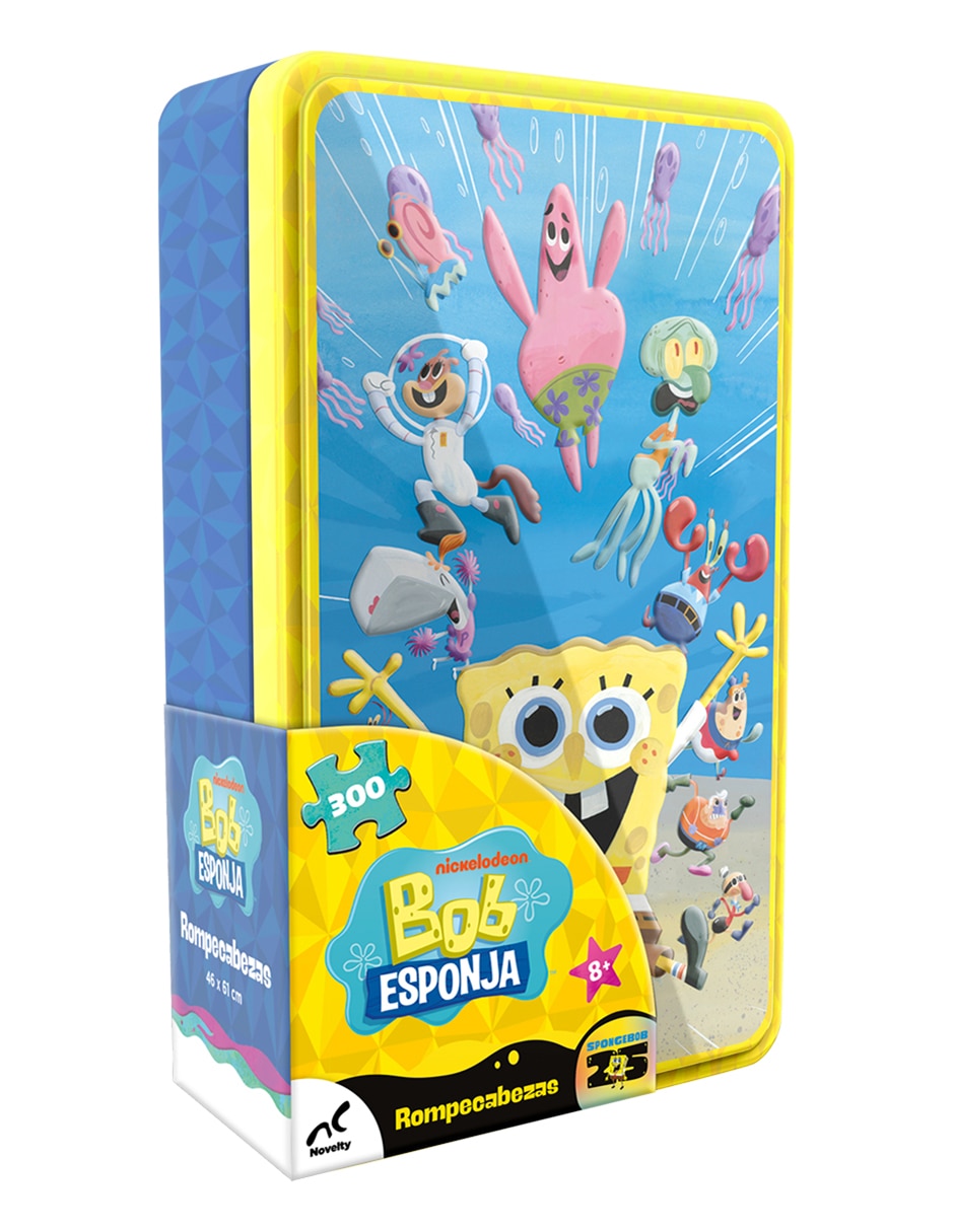 Rompecabezas Tin Bob Esponja 300 piezas