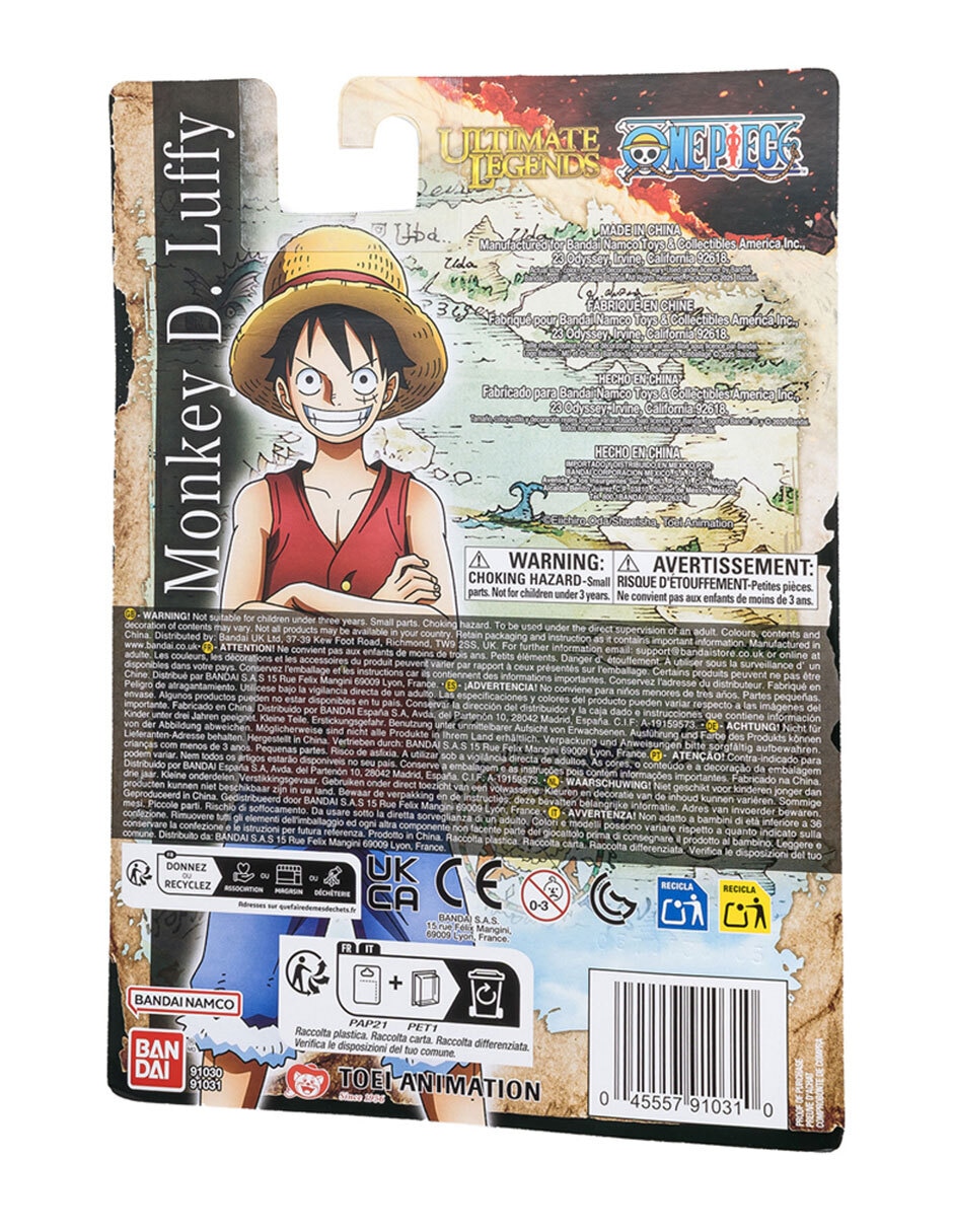 Figura de acción One Piece Namco ultimate 3
