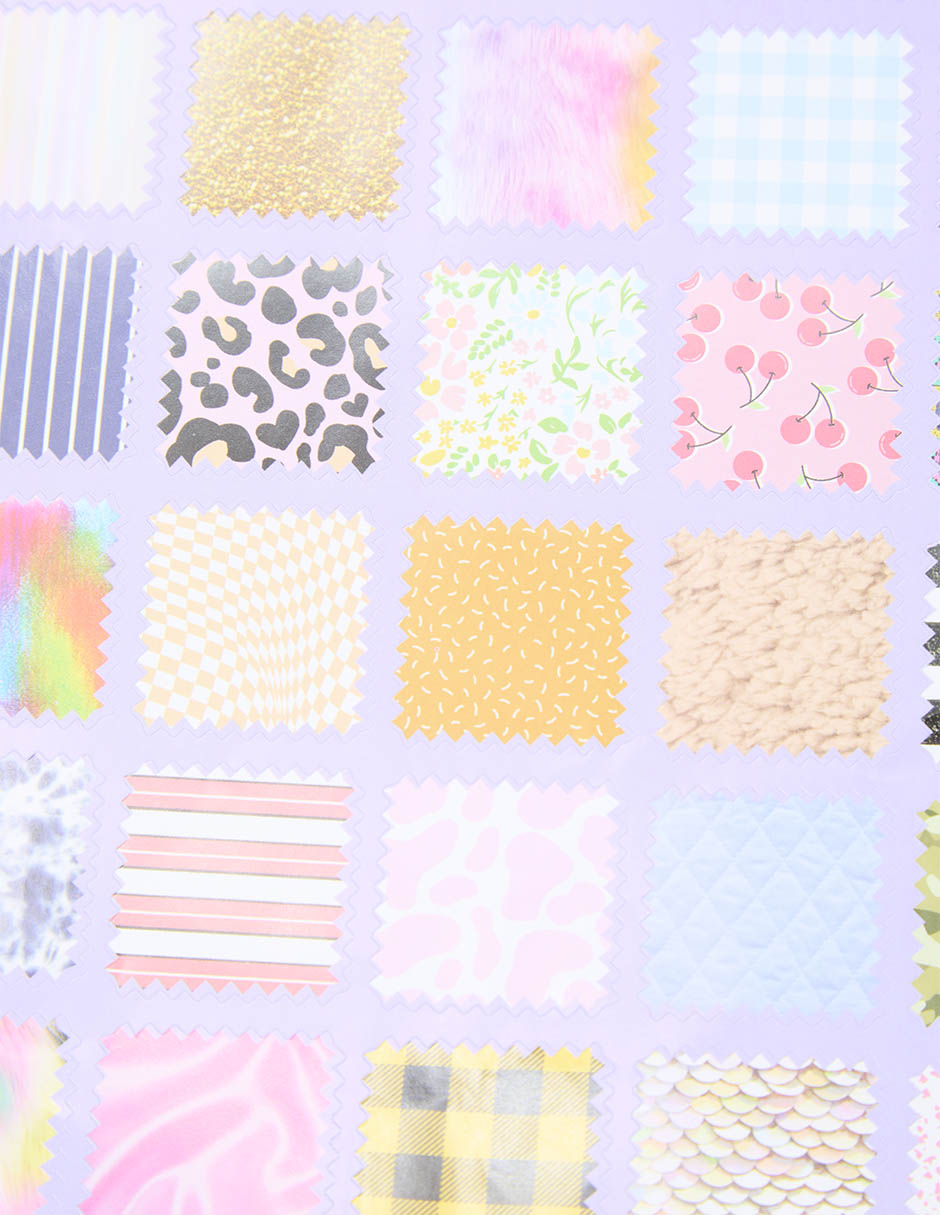 Libro para colorear con stickers Creations Runway Fashion Graphic Journal Set 4