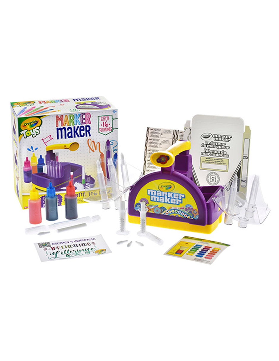 Fábrica de marcadores Marker Maker juego arte y manualidades para niña