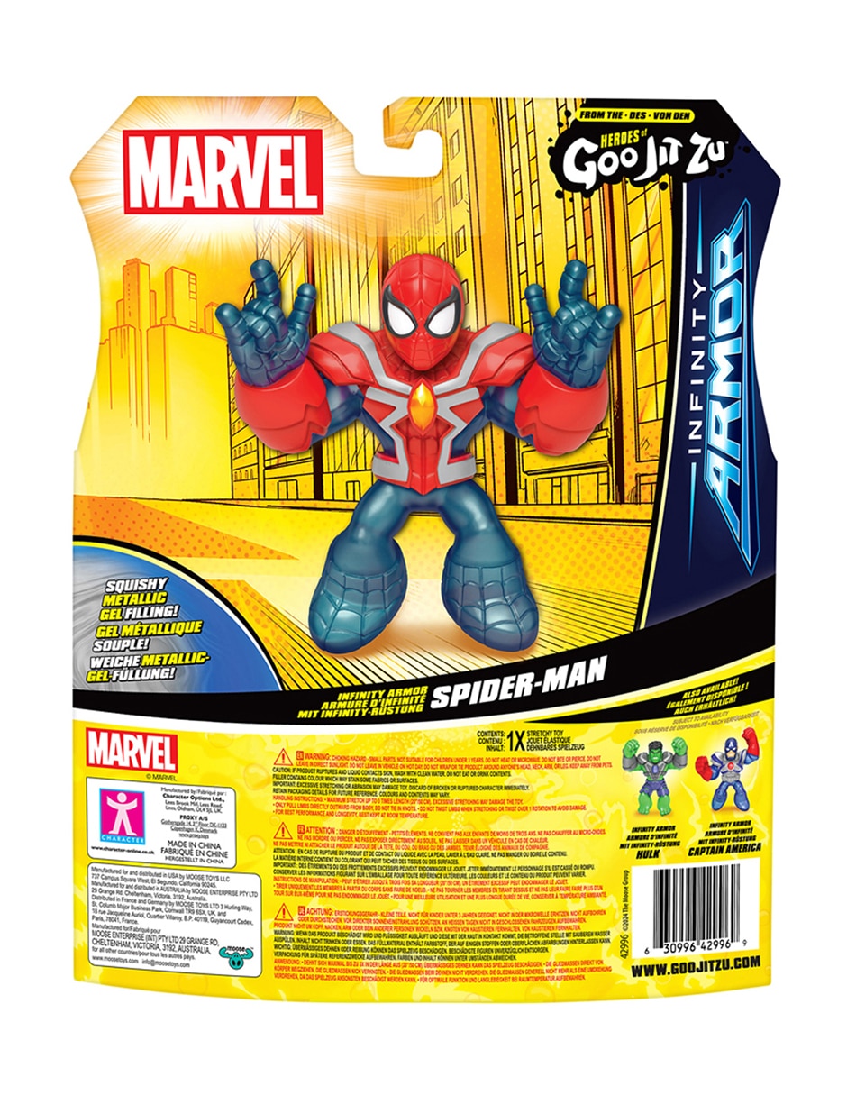 Figura Heroes of Goo Jit Zu Avengers elástico 3